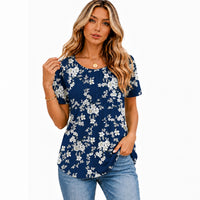 Floral Navy